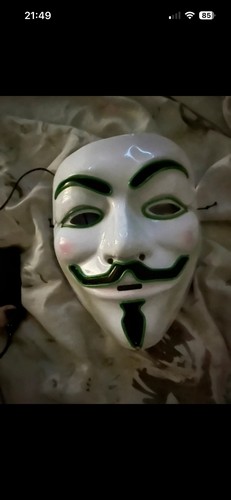 Led light guy fawkes - fawkes, full
