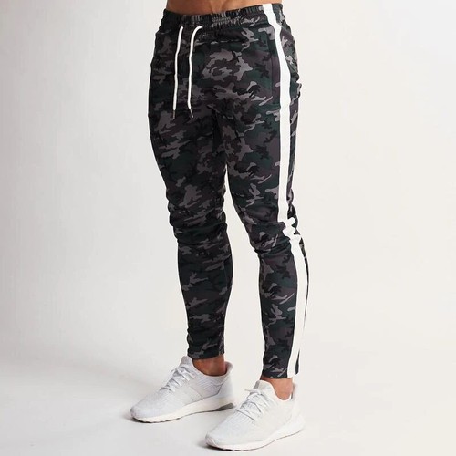 Vanquish camo joggers - camo, bottoms