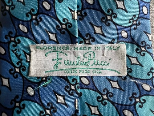 Pucci silk tie - tie, emilio