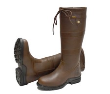 Rhinegold Beaumont Long Country Walking Yard Boots, Waterproof, Std or Wide Calf