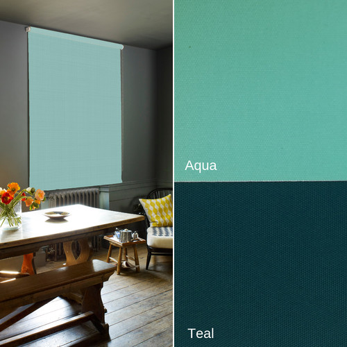 Blue green blackout roller - green,