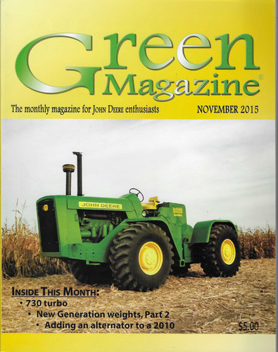 Green magazine nov 2015 john - magazine,
