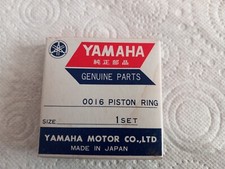 YAMAHA FS1E PISTON RINGS 0.25mm OVER SIZE, NOS PART NO 260-11601-10