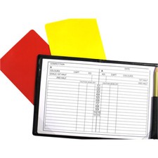 Football Referee Cards & Note