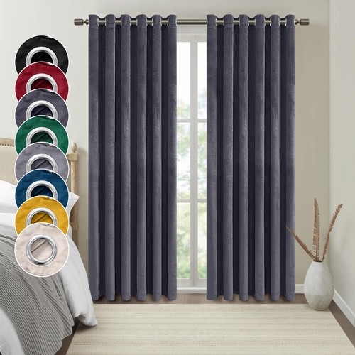 Crushed velvet curtains x - curtains, 66