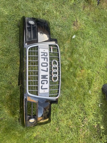 Audi a4b7 front bumper - a4b7, black
