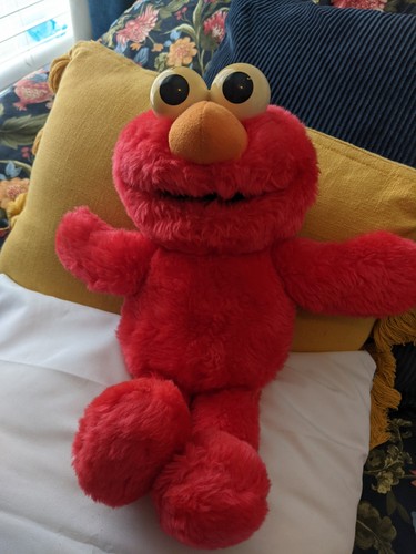 Original talking elmo plush - elmo,