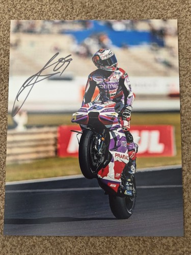 Jorge martin signed 10x8 moto - jorge,
