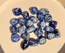 Sodalite Rune Stones Set