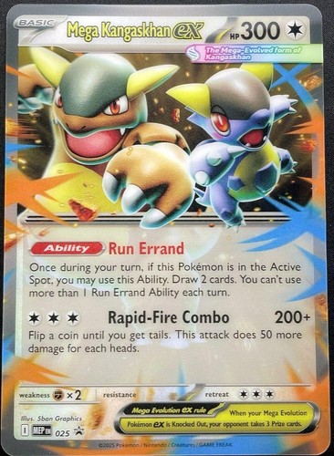 Pokémon tcg mega kangaskhan - tcg,