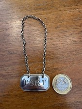George III Silver Bottle Tag