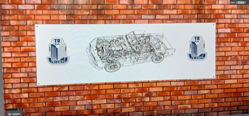 Triumph tr4a cutaway - ,