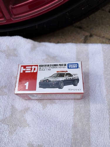 Tomica nissan skyline r34 - nissan,