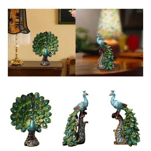 Peacock statue animal - peacock,