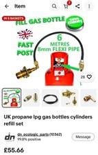 REMOTE REFILL PROPANE gas lpg