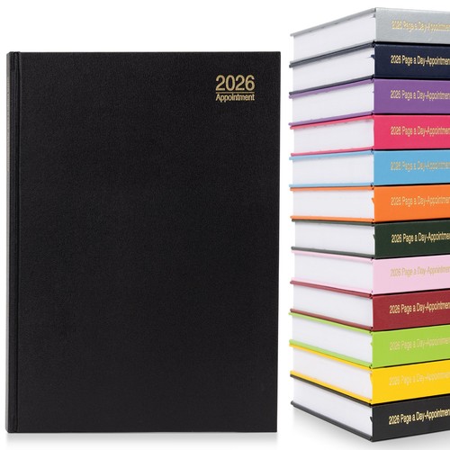 2026 appointment diary day - a4,