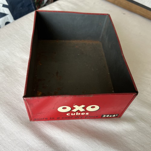 Vintage oxo tin no lid - oxo,