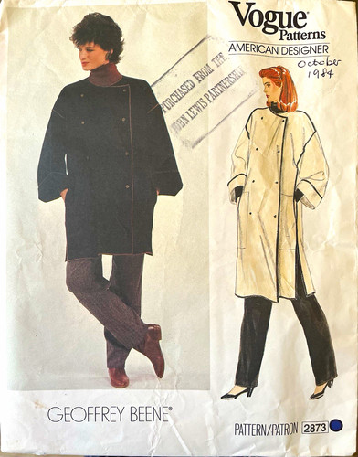 Vogue patterns geoffrey beene - vogue,