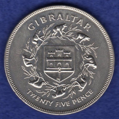 Gibraltar commemorative crown - gibraltar,