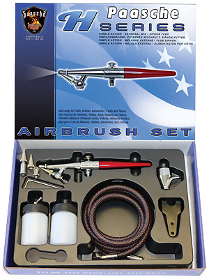 Paasche 3as airbrush set - airbrush, #