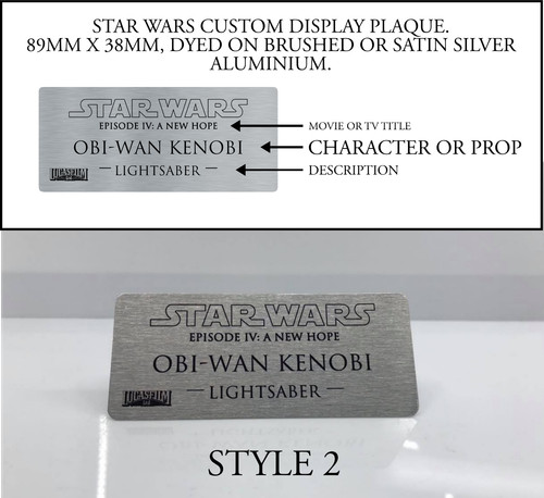 Star wars custom display - star,
