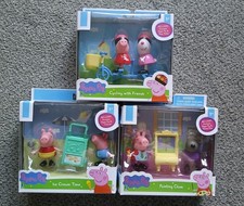 3 Pepper Pig Sets Ice Cream