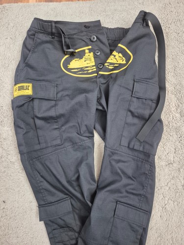 Corteiz black yellow - yellow, cargos