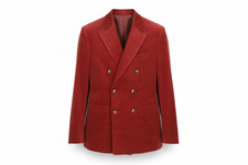 Moss Men's Blazer Red 40L Slim