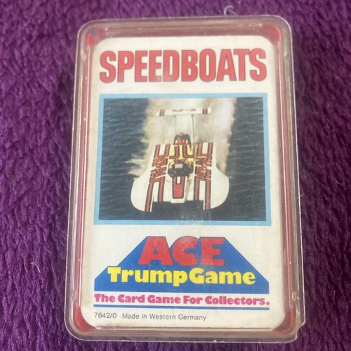 1970s speedboats ace trumps - 1970s,