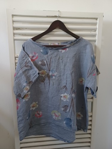 Valentyne blue floral - c,