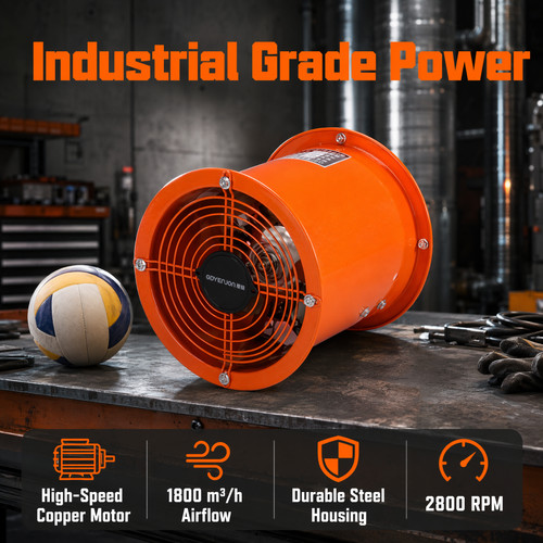 Industrial axial fan - industrial,