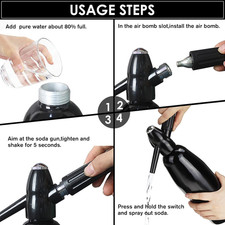 Portable 1L Soda Maker -