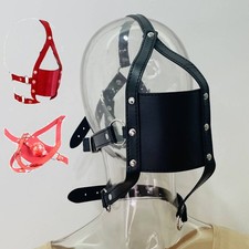 Faux Leather Headgear Harness