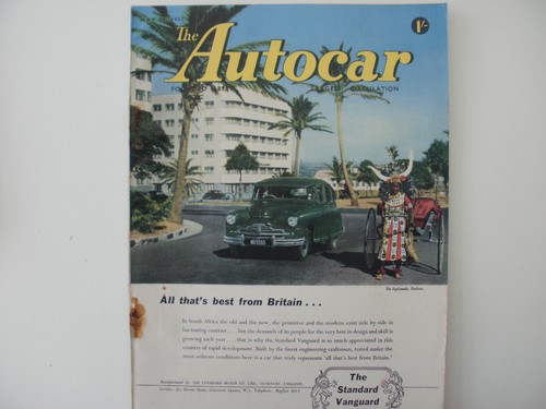 Autocar 1952 rover gas - autocar,