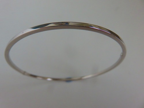 Gold slave bangle 2mm - bangle, ladies