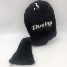 Dunlop 3 Fairway Wood Golf Headcover Black & White Fast Postage.