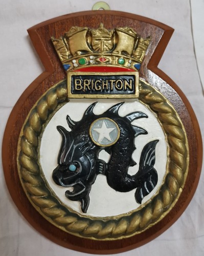 Hms brighton ship crest - -,