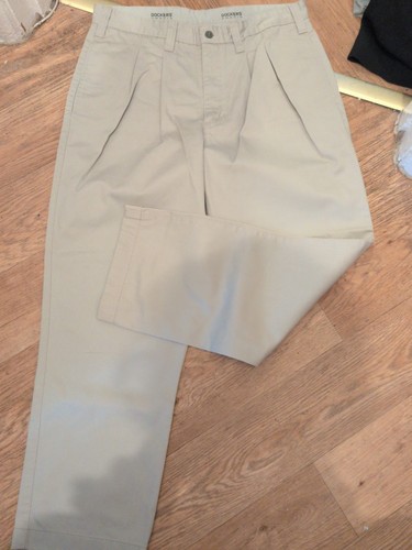 Dockers stone khakis - 36/34,