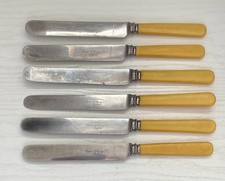 Vintage Set 6 x Faux Bone