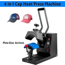 Cap heat press machine - cap, 8x14cm