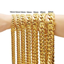 10-22mm Miami Cuban Link Chain