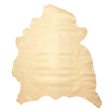 Goatskin Skiver Leather, Vanilla, 9.00 Sq Ft, 0.4-0.6 mm bookbinding