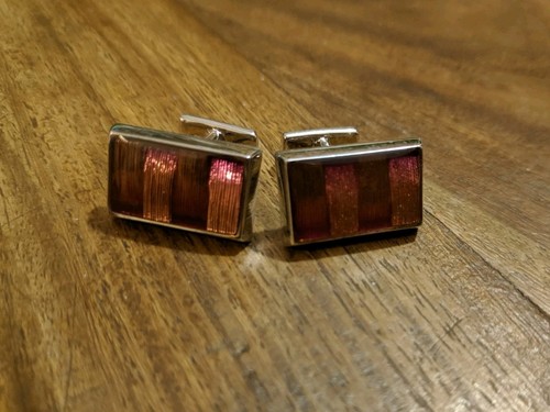 Thomas pink cufflinks - pink,