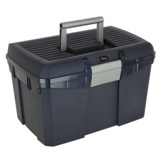 Grooming Box Tack Carry Case Horse 40 x 26 x 24.5 cm - Midnight Blue