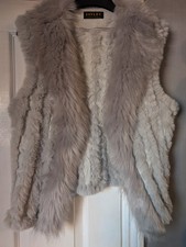 JAYLEY Grey Faux Suede and