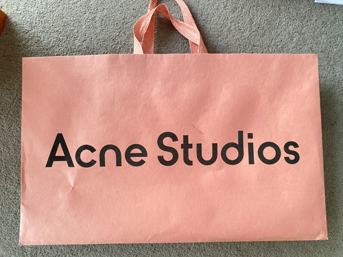 Acne studios paper bag - studios,