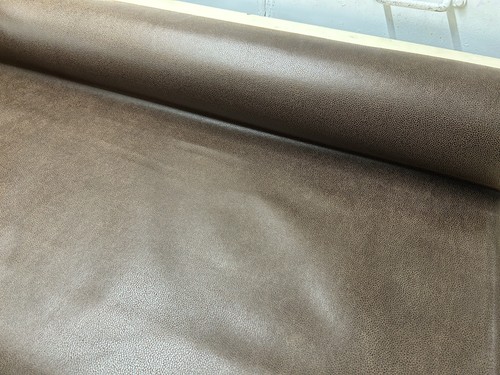 Distressed faux leather fabric - distressed,