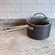 Anolon Meyer Professional 3.8L Saucepan Hard Anodized Nonstick with Lid