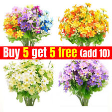 28 Heads Silk Artificial Fake Flowers Daisy Bunch Bouquet Home Wedding Decor
