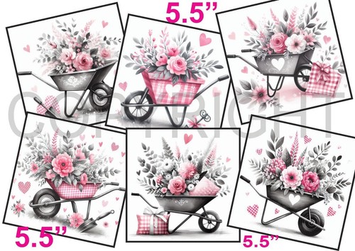 Card toppers 5 - 6, 5.5"